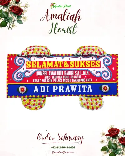 Karangan Bunga Ucapan Selamat karangmukti